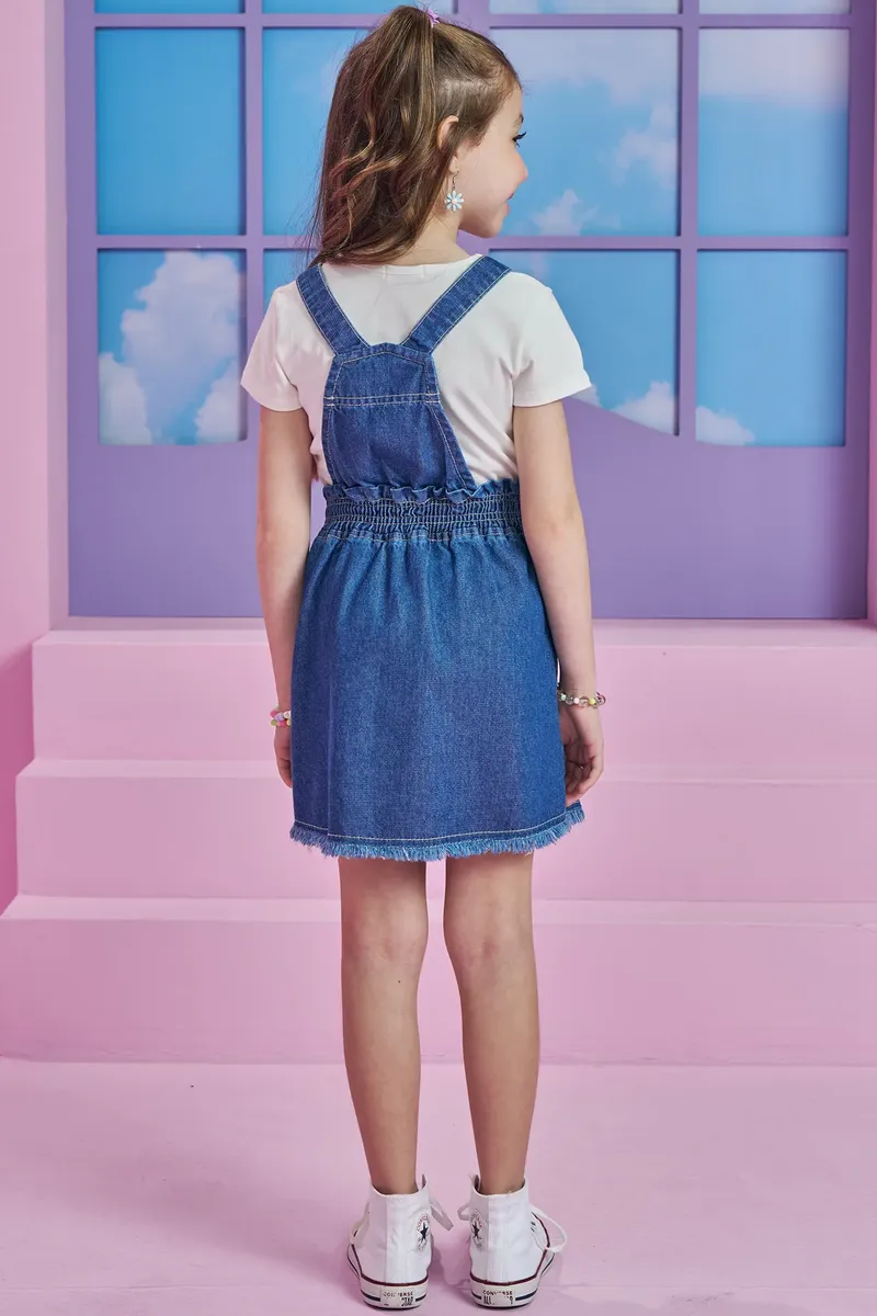 SALOPETE COM BLUSA